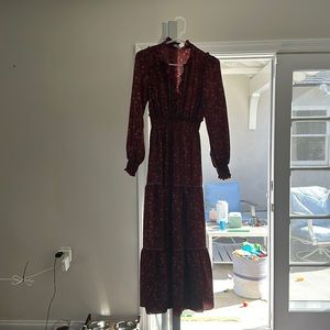 Good condition maxi flowy dress